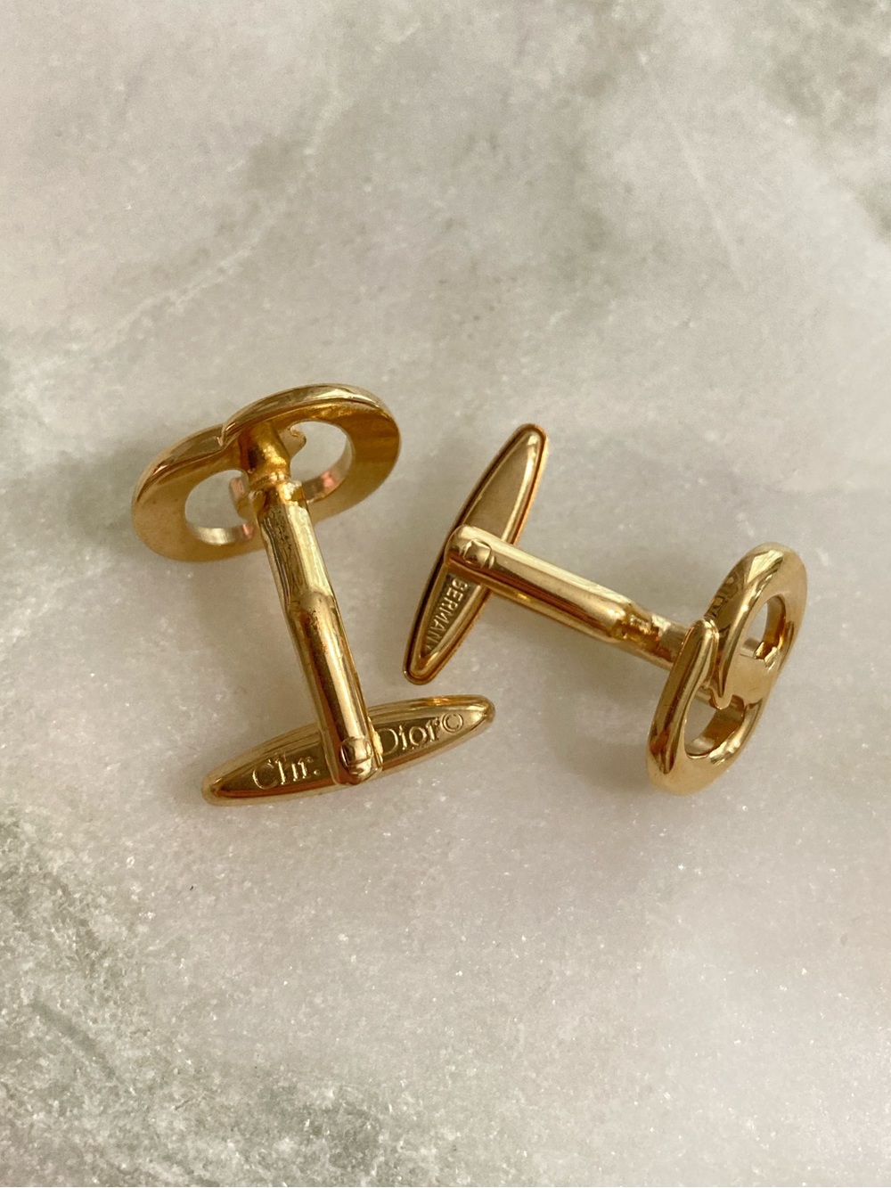 Vintage Dior Cufflinks - Picture 4 of 4